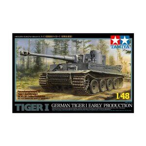 Tamiya 1/48 scale kit 32504, German Tiger 1, early production